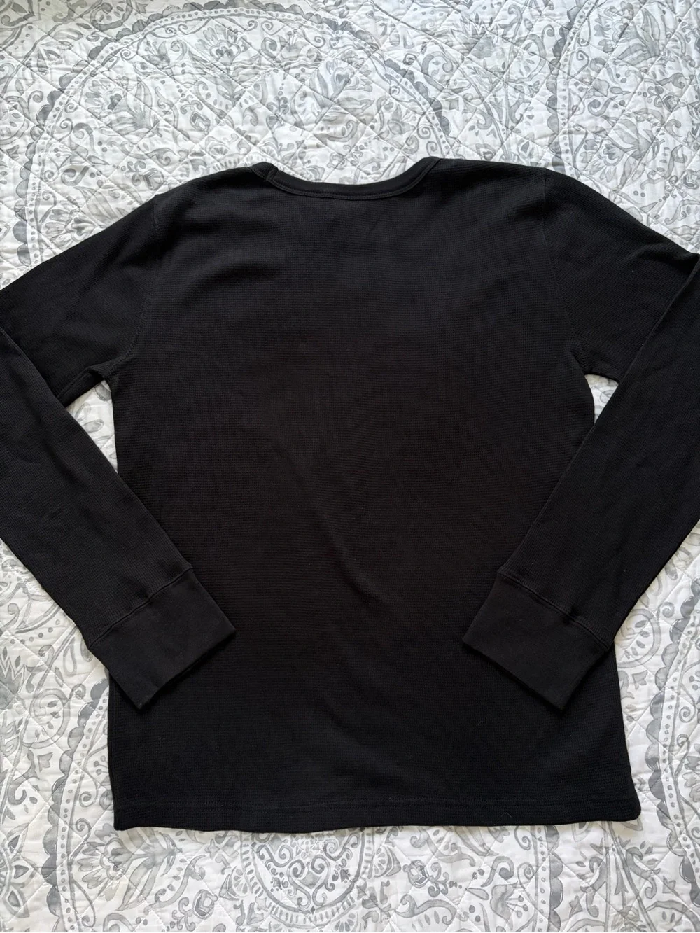 AC/DC Black Long Sleeve 'Back In Black' Graphic Tee